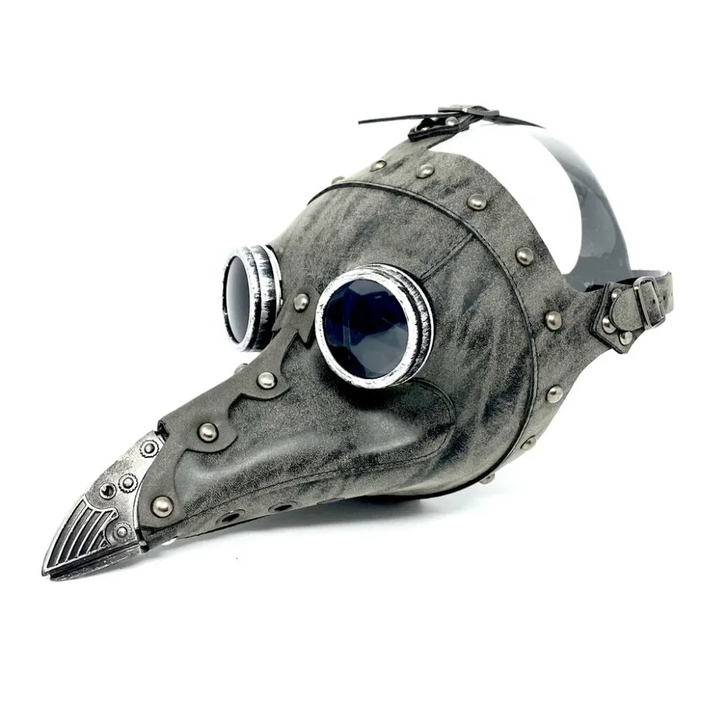 Steampunk Plague Doctor Mask, Long Nose Halloween Masquerade Party Masks